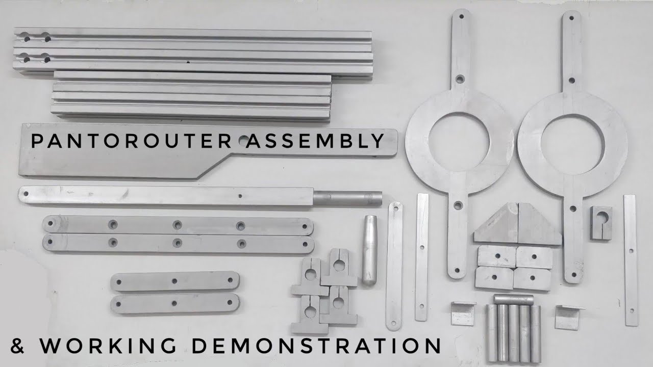 Pantorouter Assembly and Working