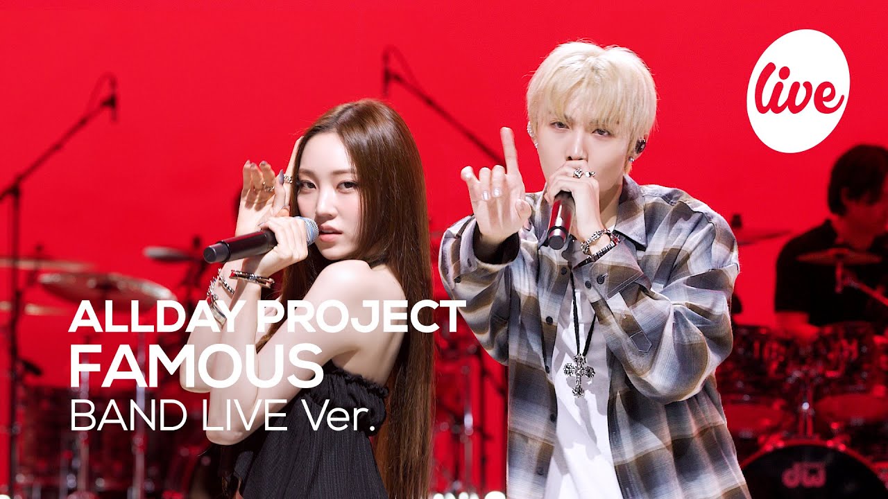 [4K] ALLDAY PROJECT(올데이 프로젝트) “FAMOUS” Band LIVE 올데프 밴드라이브 너무 좋은↘️데요↗️? [it’s KPOP LIVE 잇츠라이브]