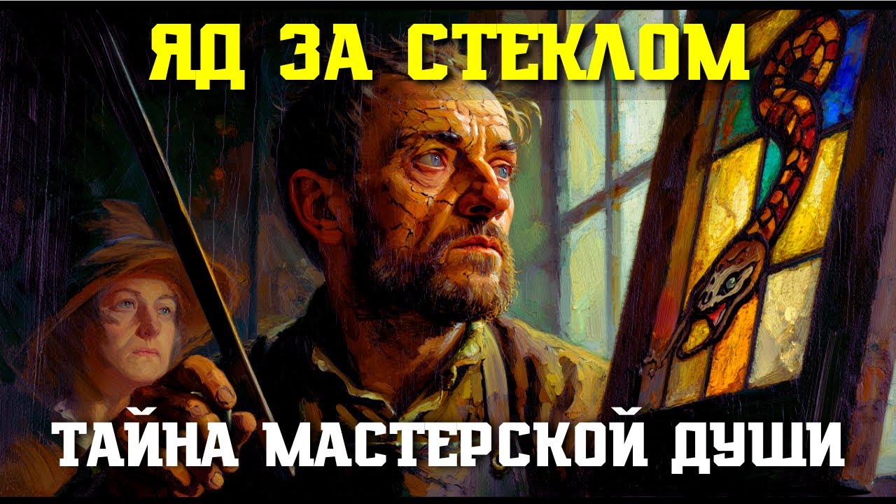 ВИТРАЖИСТ создает ВИТРАЖ-ОБВИНЕНИЕ, но вместо ЯРОСТИ мужа видит его СТРАХ | Психологическая драма