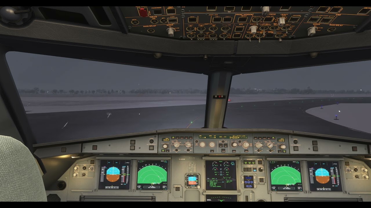 DHL635 A320 Munich (EDDM)  Departure - FS2024