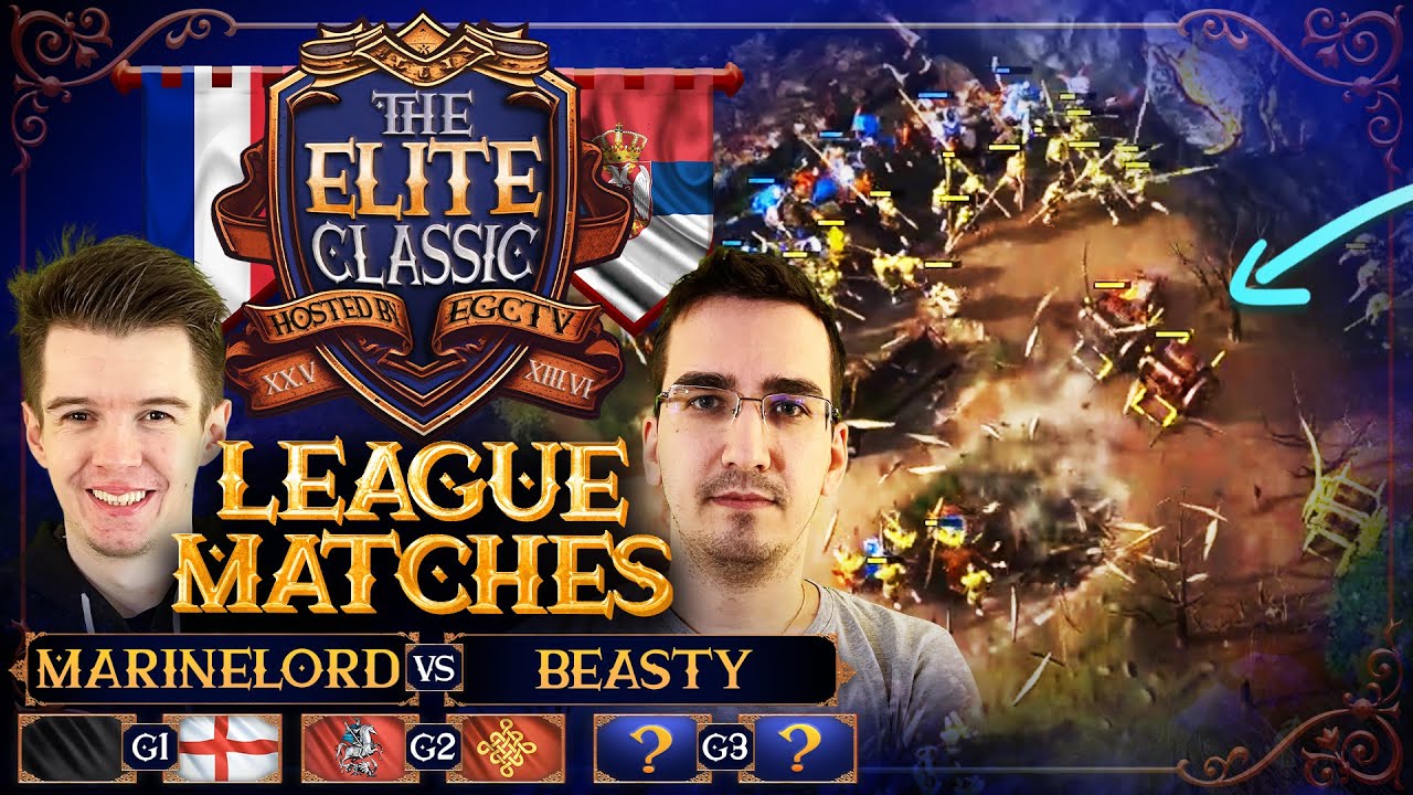 The Elite Classic: MarineLorD vs Beasty, Round Robin Bo3 | Age Of Empires 4