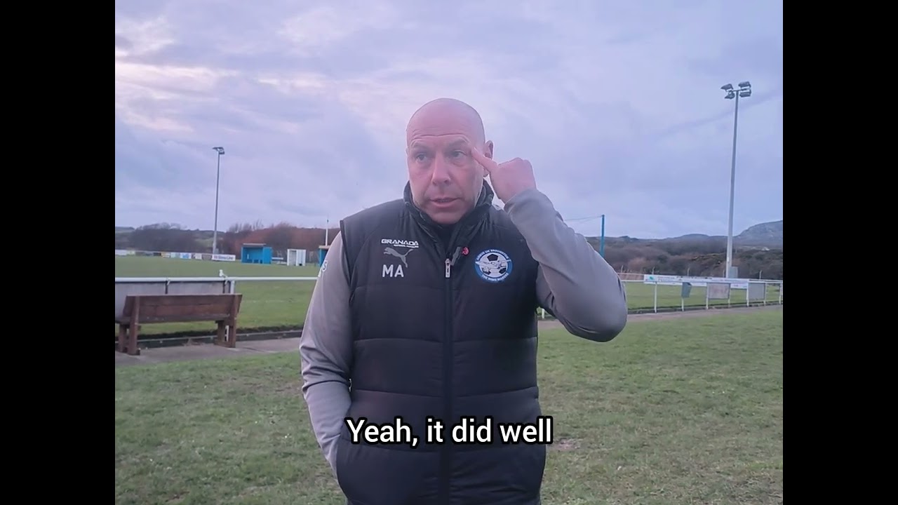 Post Match Interview: Mark Allen 🗣️🗣️ @mallen0276 ⚽✈️