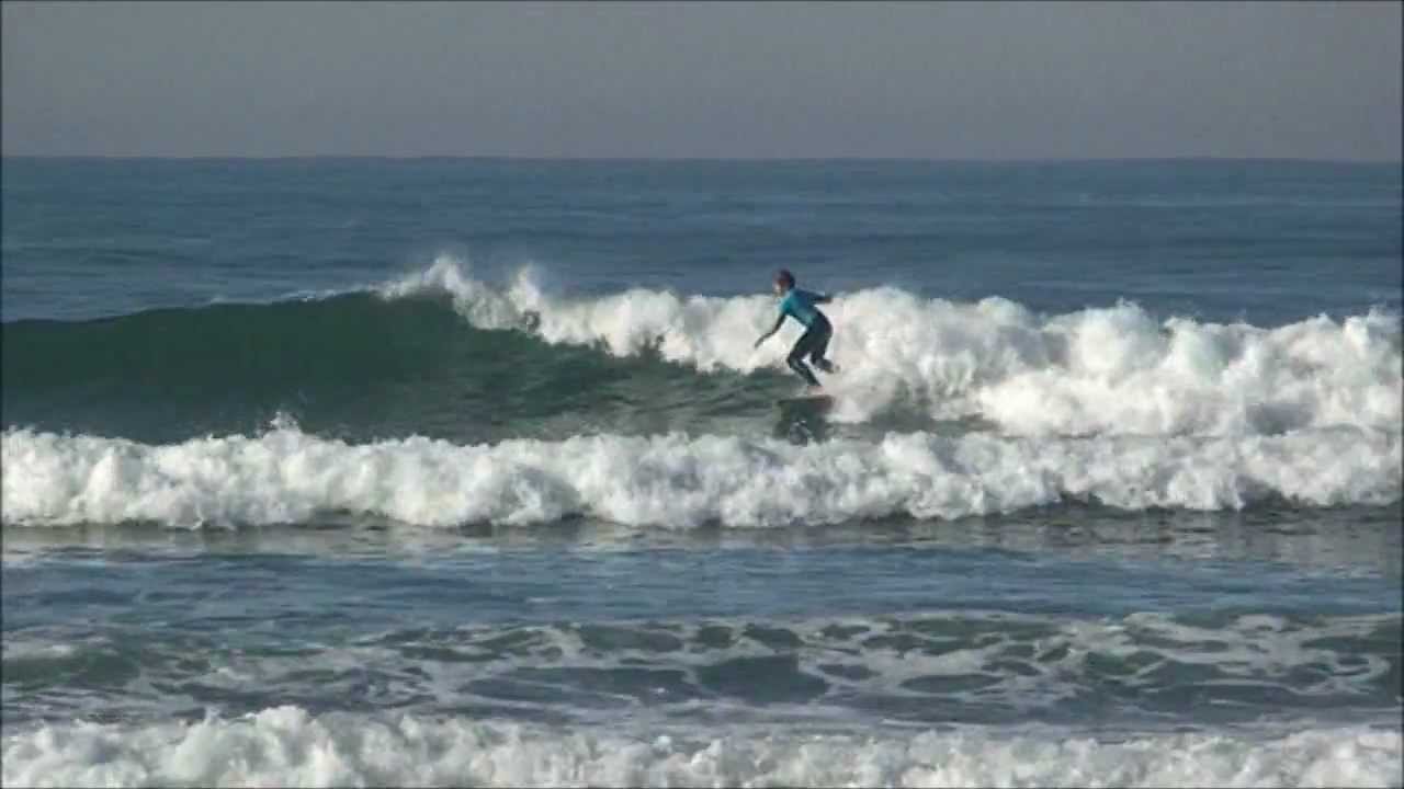 SURF TRAINING SCHOOL - ESCOLA de SURF - 21 JANEIRO 2012 - Praia São Salvador - Porto