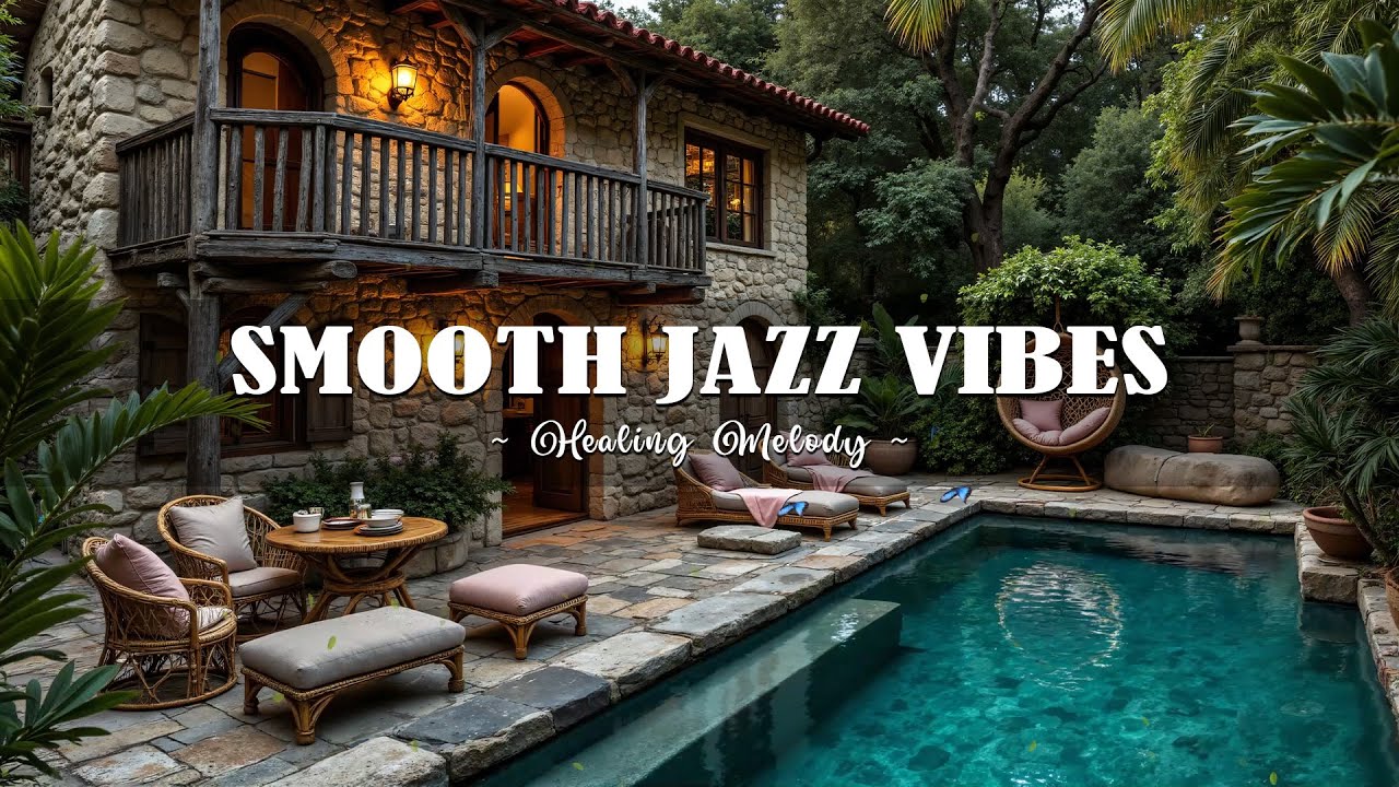 Jazz by the Cool Lake - Enjoy the pleasant autumn in the sound of Piano and lively birdsong