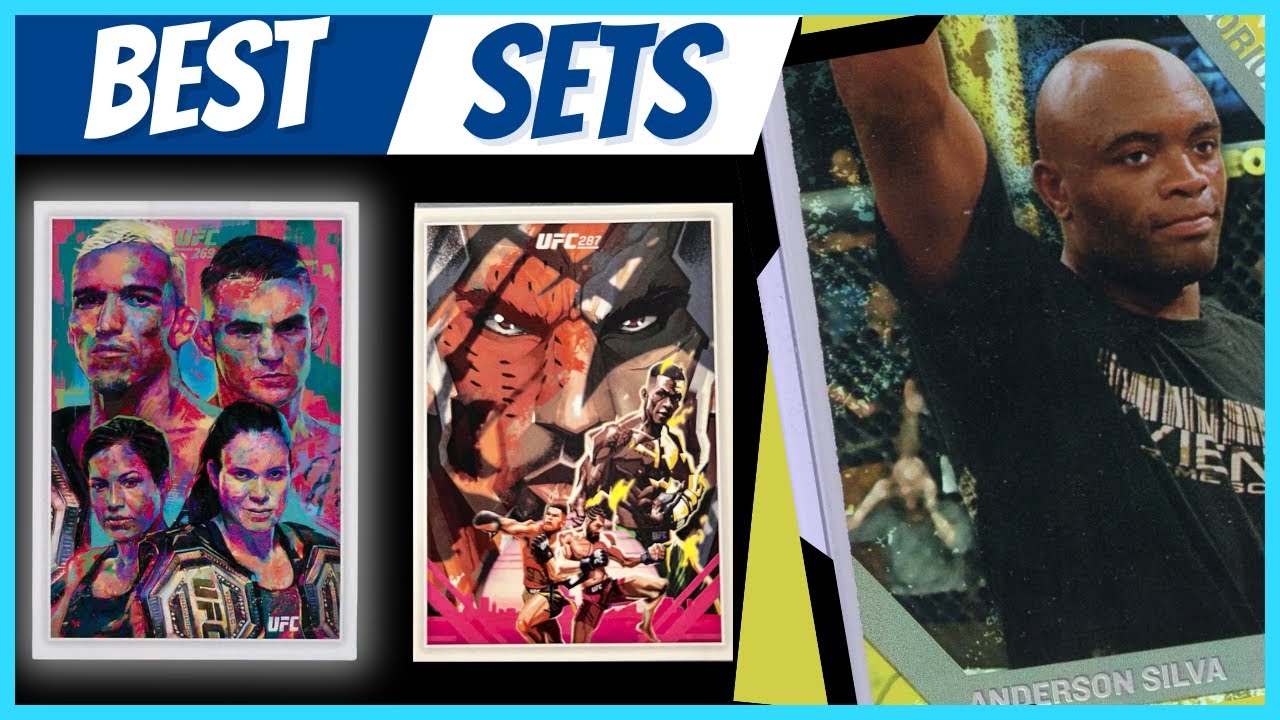 The BEST Panini UFC Card set and MY FAVORITE vintage UFC card set! Binder collection update.