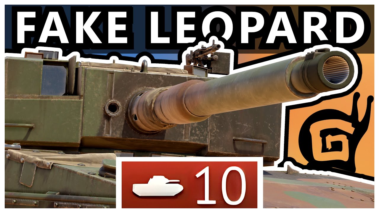Gaijin's Fake Leopard Tank