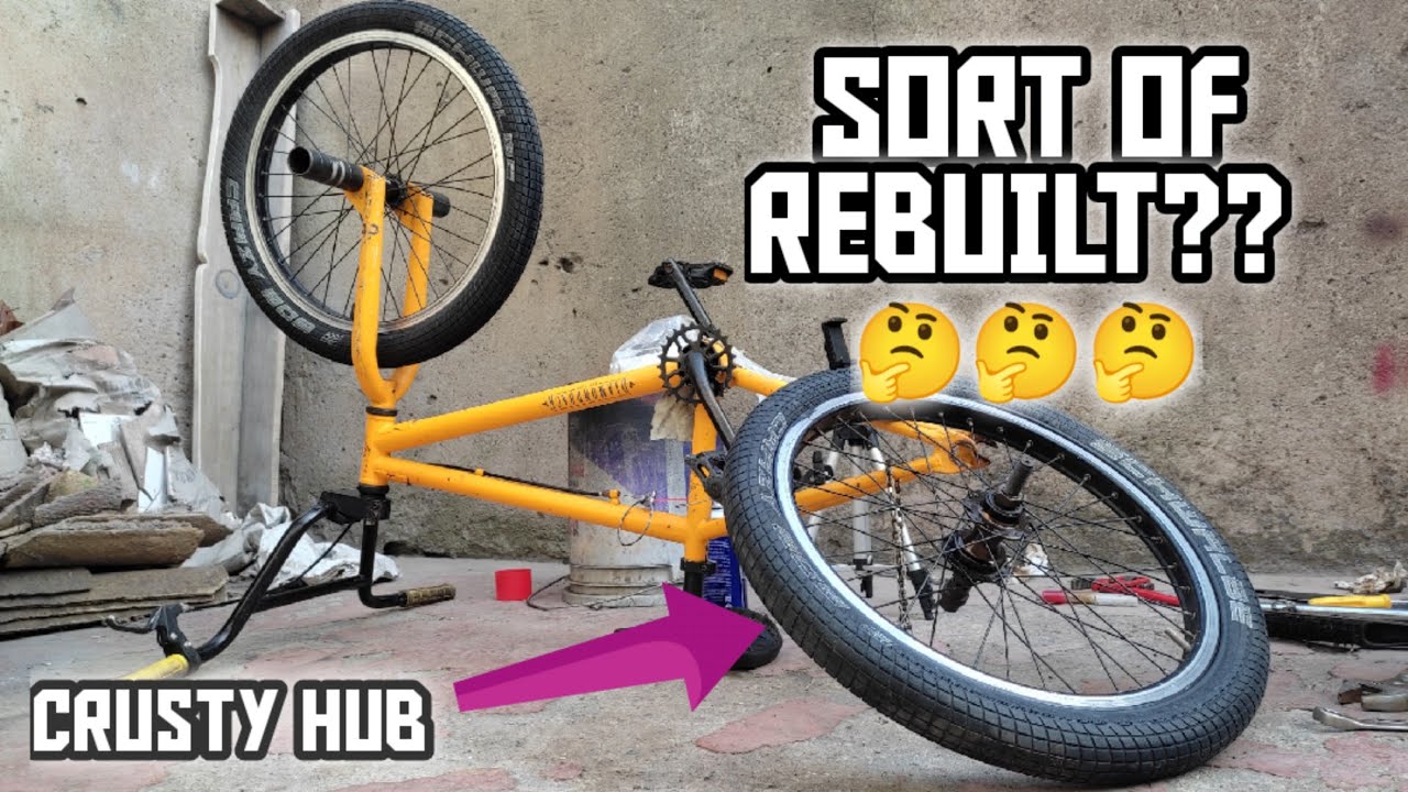Yellow DiamondBack BMX Bike Rebuild. - Kinda?