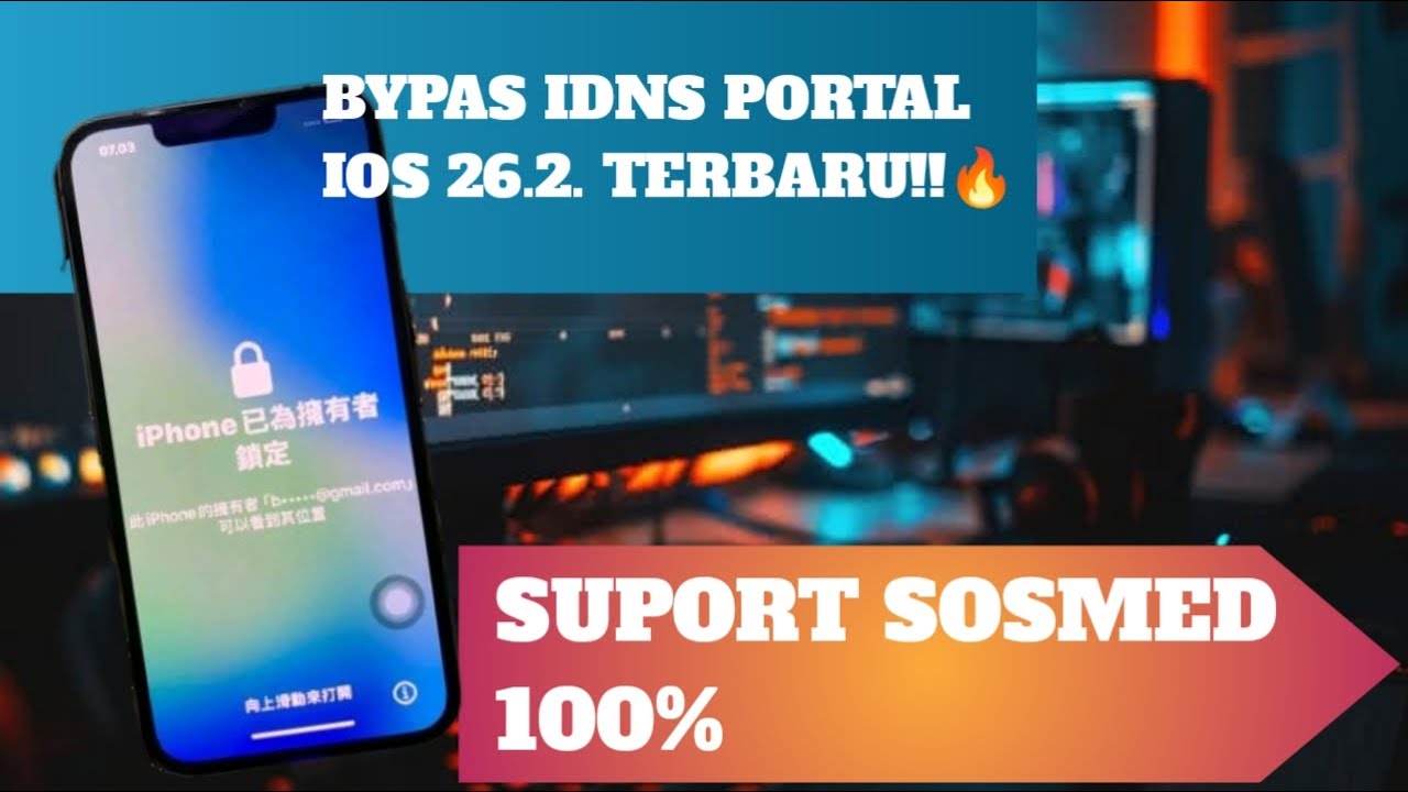 BYPAS IPHONE IDNS IOS 26.2 TERBARU!!🔥🔥