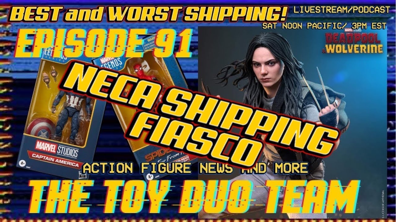 NECA Shipping fiasco! Toy Duo Team E91 Action Figure News and Reveals TV, Movies and pop culture