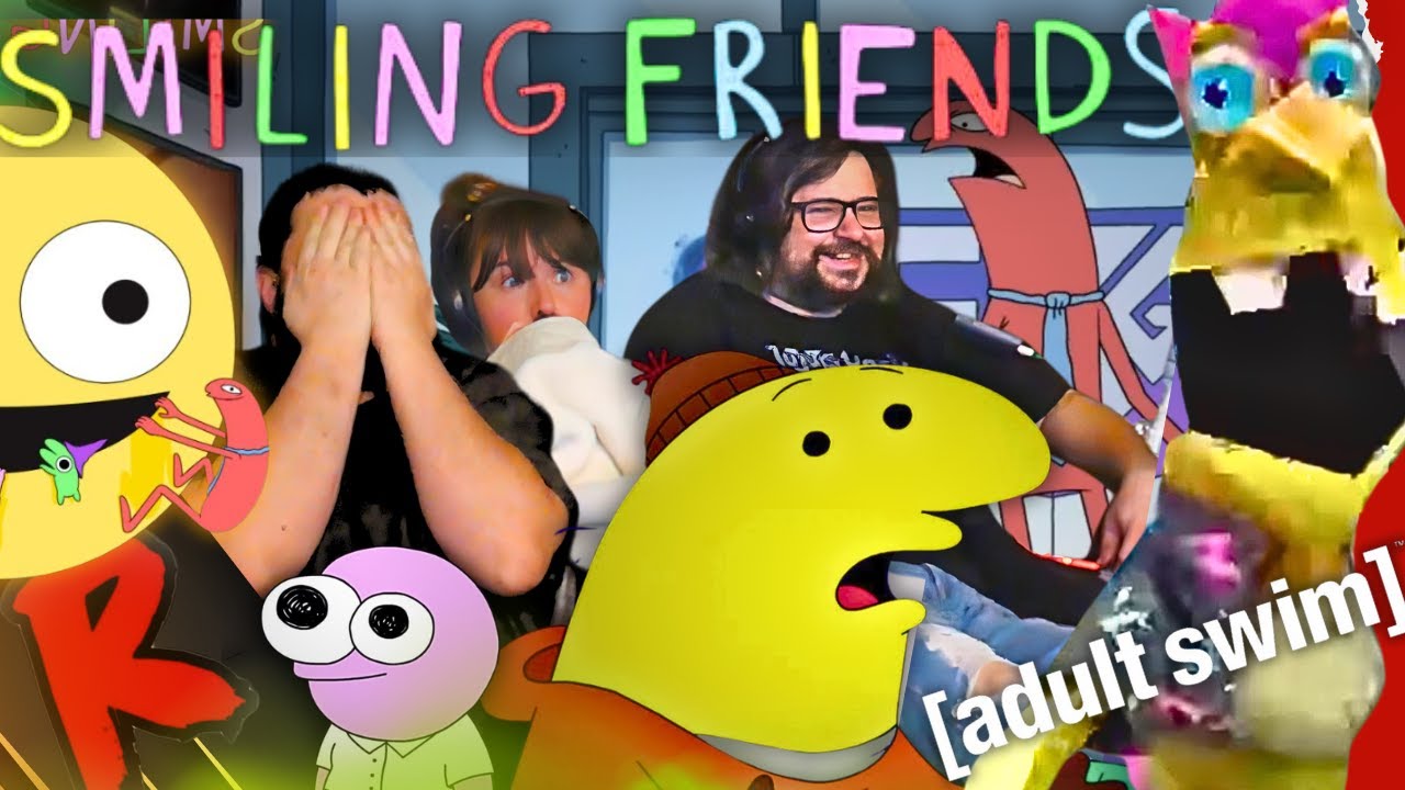 SMILING FRIENDS - 2x1 | РЕАКЦИЯ ОТСТУПНИКОВ "Gwimbly: Definitive Remastered Enhanced Extended Edi...