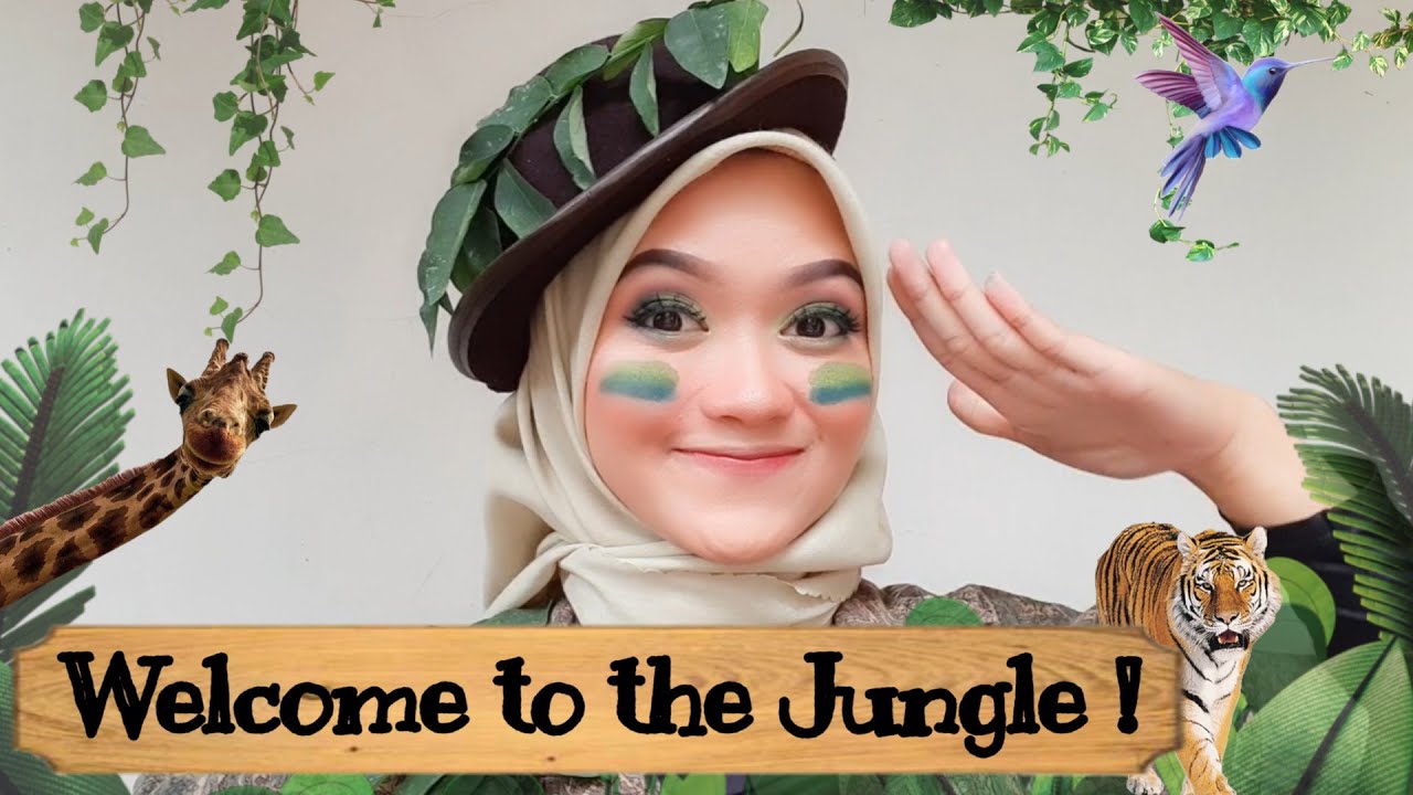 WELCOME TO THE JUNGLE! Green Makeup Look | Tutorial Makeup Hijau | Beauty Glazed