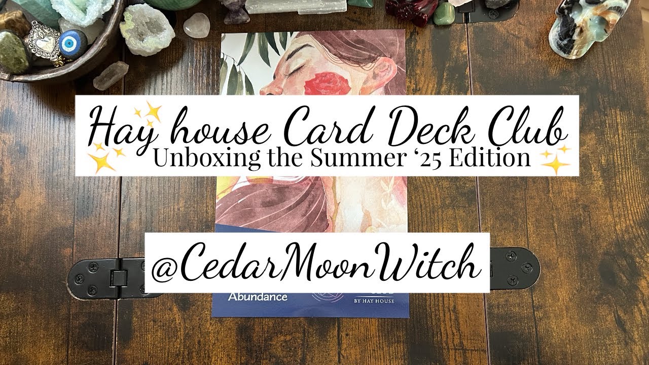 🎁✨ Hay House Card Deck Club Box // Summer '25 Edition 😎
