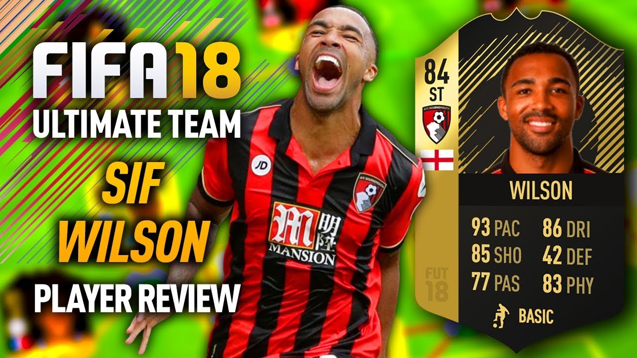 FIFA 18 SIF WILSON (84) *93 PACE* PLAYER REVIEW! FIFA 18 ULTIMATE TEAM!