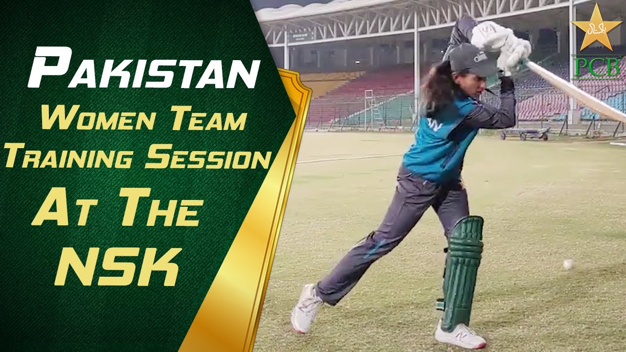 Pakistan Women Team Training Session At The NSK #SAWvPAKW | PCB | MA2T
