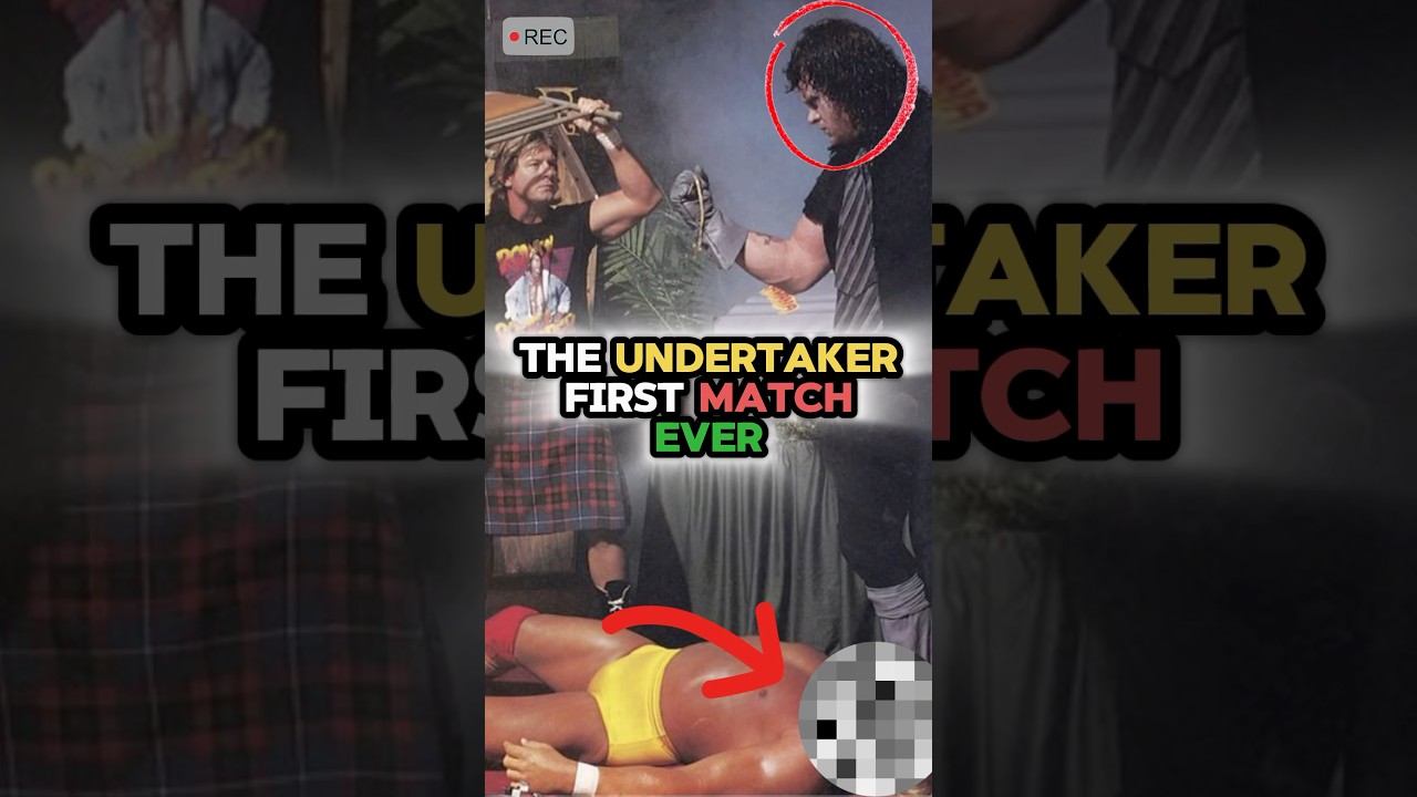 Undertaker&rsquo;s First Match Was Insane