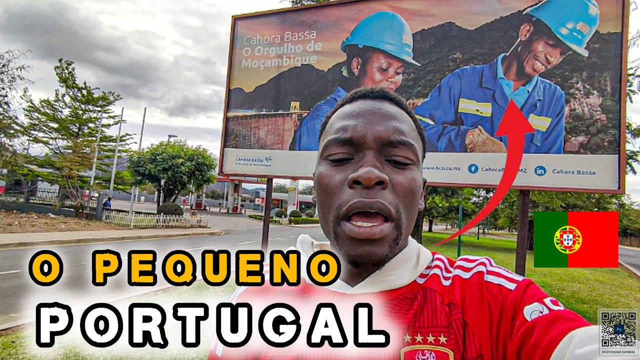 Como é o Nosso Pequeno PORTUGAL Vila do SONGO em Moçambique