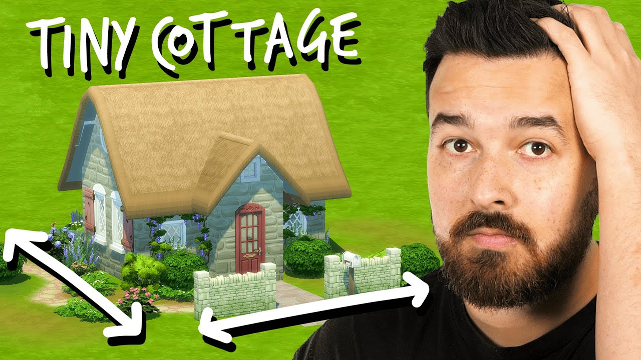 I built a tiny home using the best packs in The Sims 4