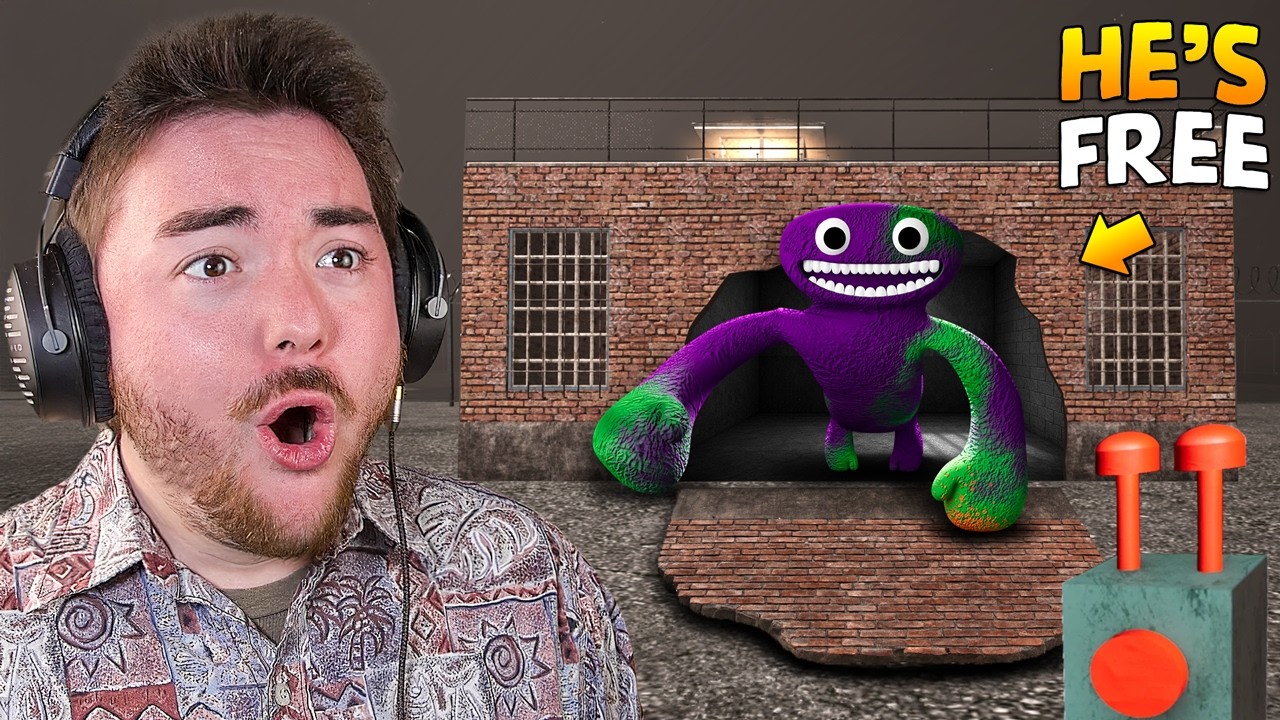 WHAT IF WE FREE JUMBO JOSH FROM PRISON… | Garten of Banban 8 Gameplay (Mods)