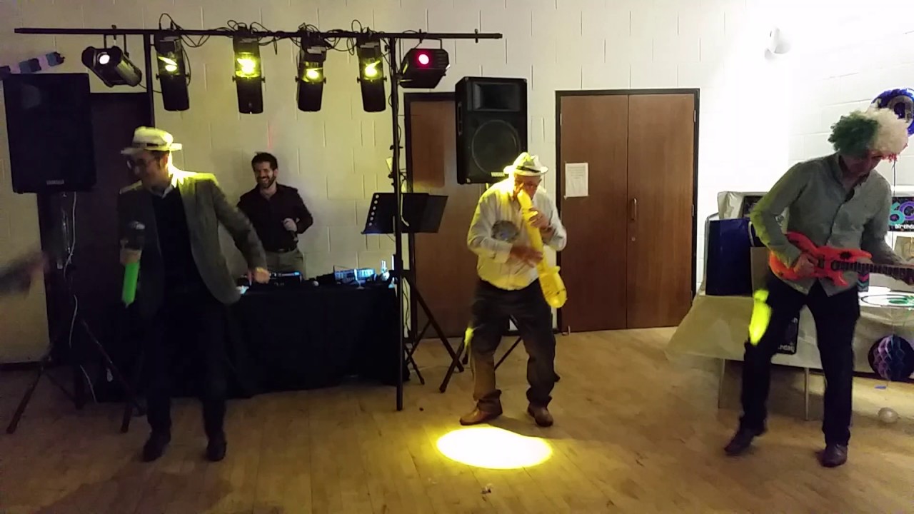 Man funny Italians dancing