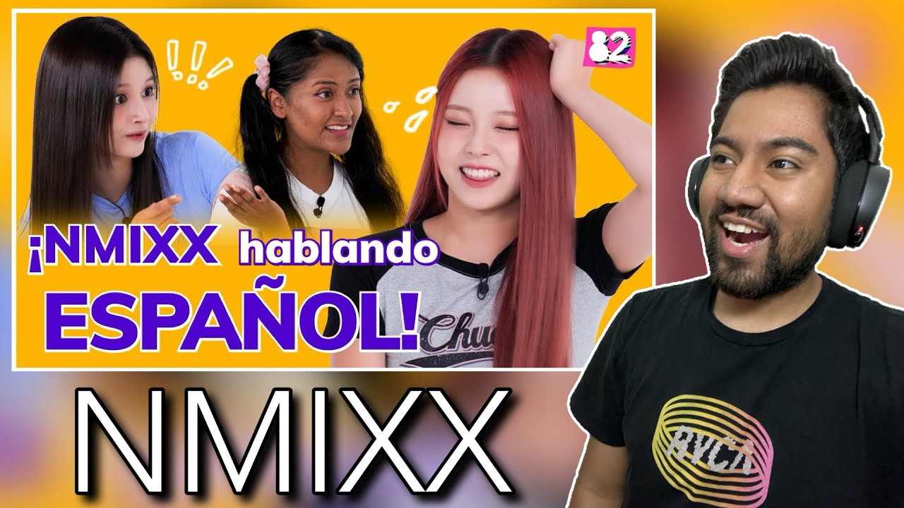 NMIXX intenta decodificar el español (feat. ¡Ánimo!) | Telephone Game | REACTION