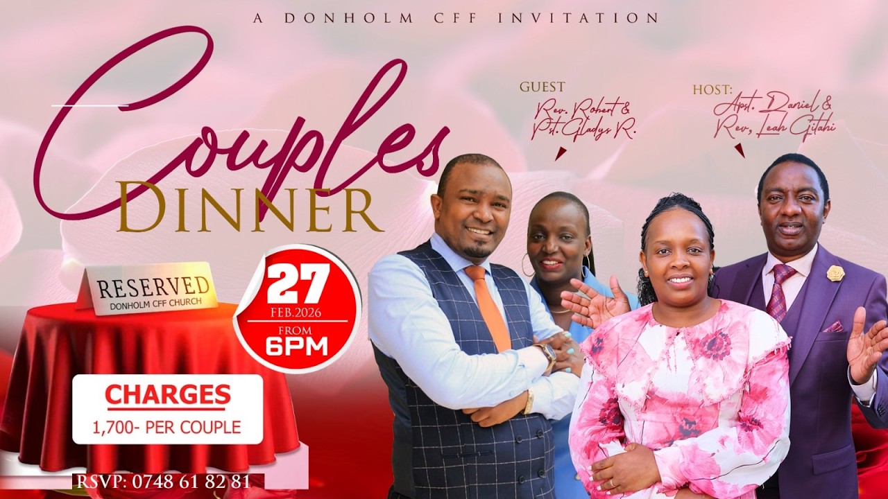 COUPLE'S DINNER || DONHOLM CFF || 27TH FEB 2026