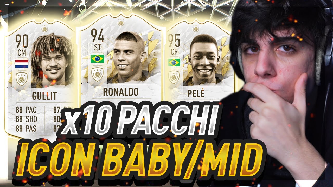10 x PACCHI ICON BABY o MID!