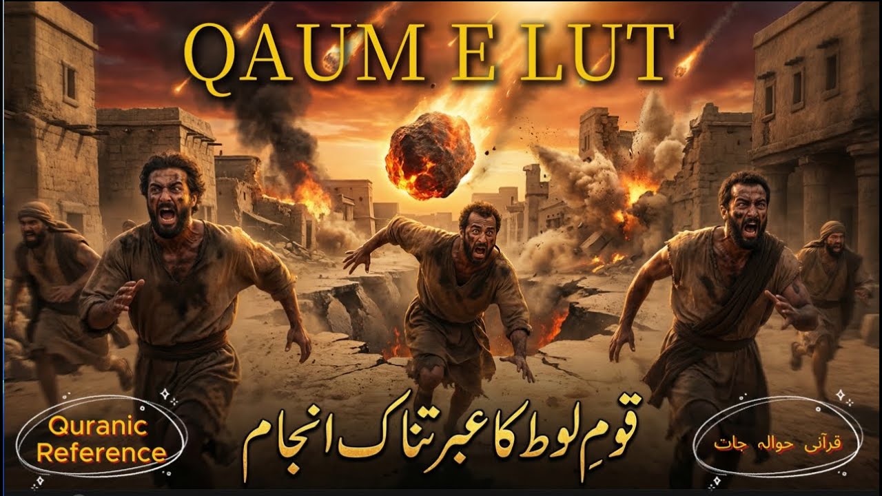 Qaum E Lut Ka Ibratnak Anjaam /  Jab Aasman Se Patthar Barse | Hazrat Lut (A.S) ki Qoum ka Azab