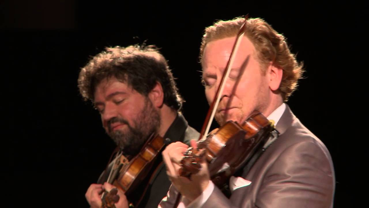 Daniel Hope and his band, Bach - AIR, Live in St. Petersburg Philharmonia, November 18, 2015.