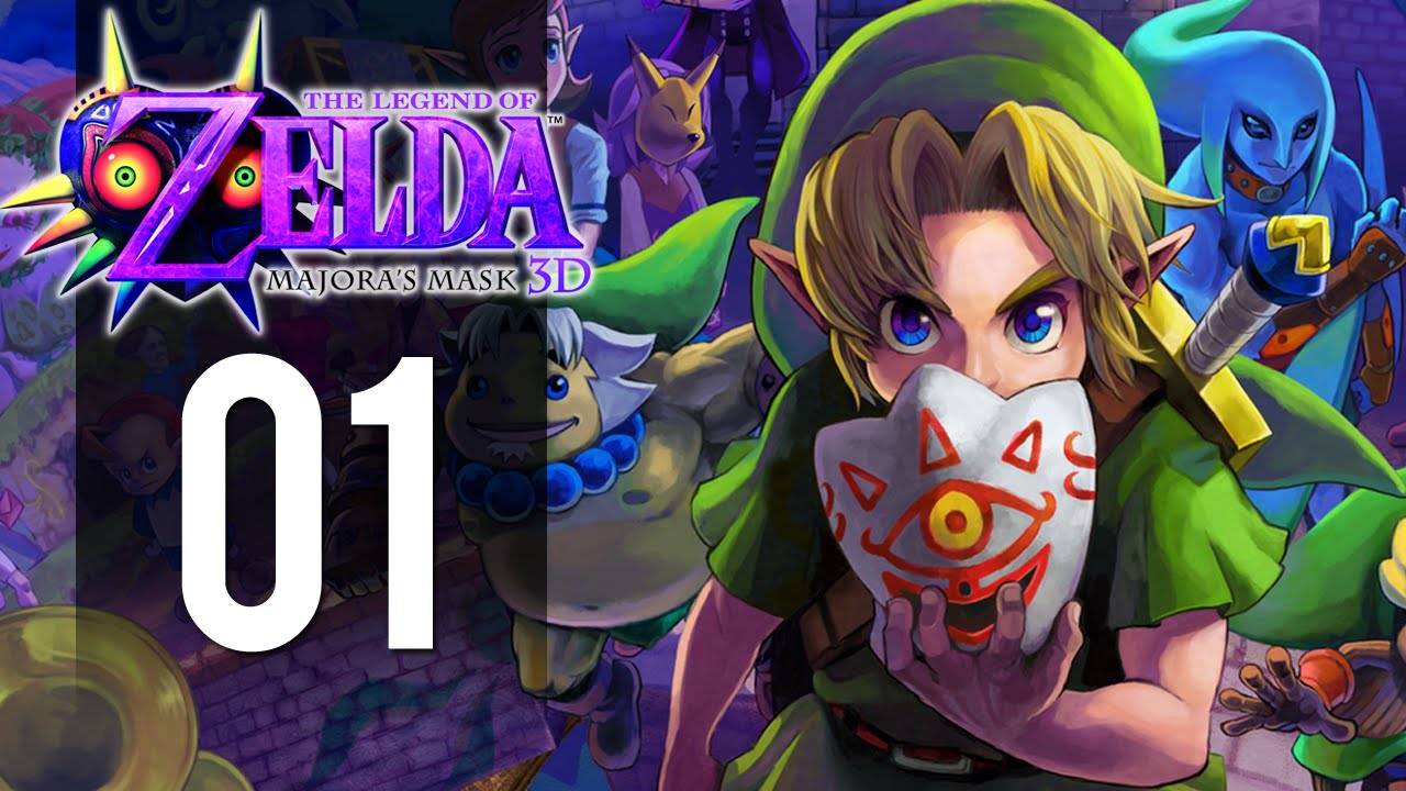 The Legend of Zelda: Majora's Mask 3DS - Часть 1 - Деку Скраб (прохождение игры)