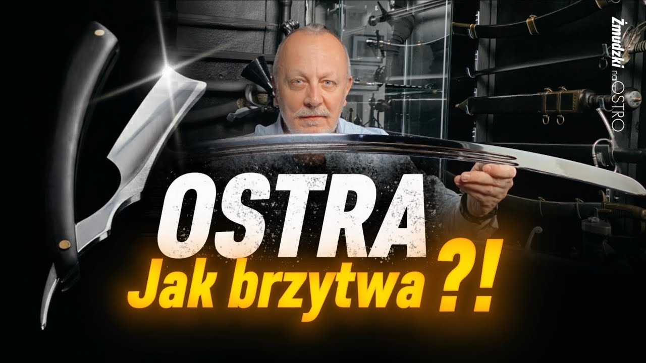 Jak naostrzyć szablę? Warsztat Żmudzki na OSTRO ● Poradnik: Ostra jak brzytwa!