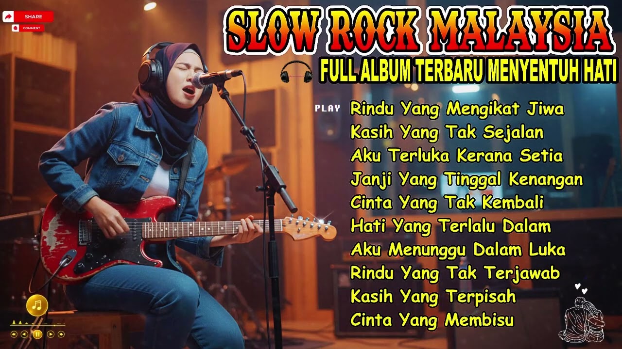 Lagu Slow Rock Malaysia terbaru | Paling sedih Menyayat hati | Enak didengar saat santai vol.22
