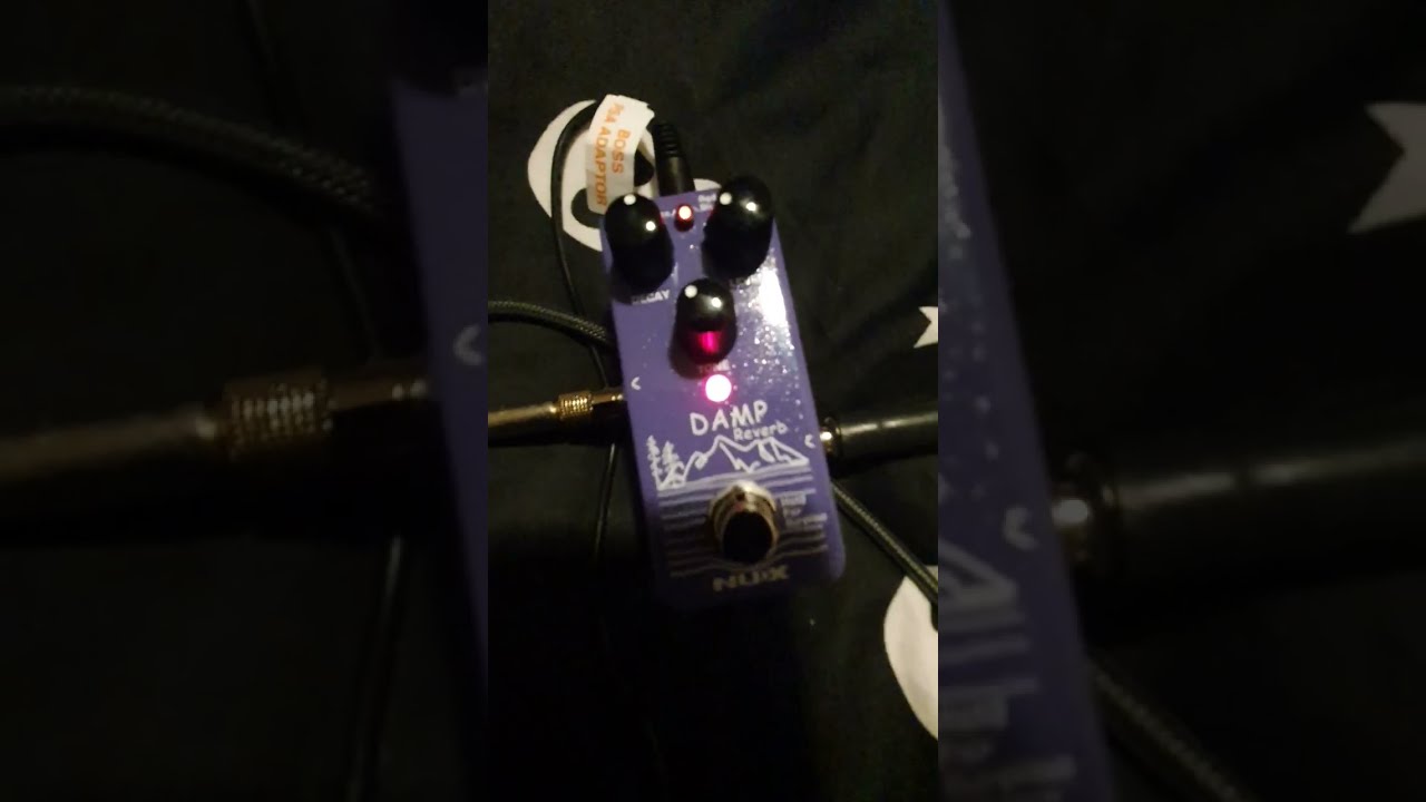 NUX Damp reverb stereo feature is faulty.  unbalanced output levels.