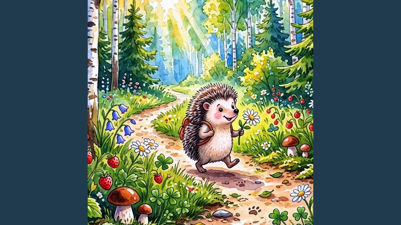 Ёжик в лесу