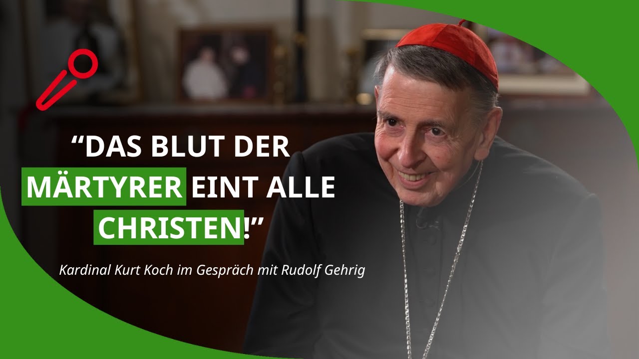 Kardinal Kurt Koch: Sein Weg, sein Leben, sein Glaube