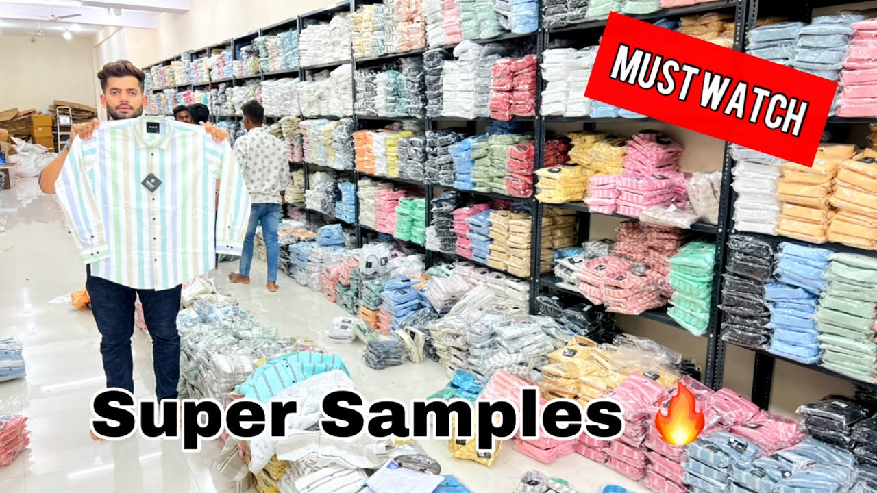 Biggest Shirt Manufacturers !! सैम्पल्स देखते रेह जाओगे 🔥 SATGURU GARMENTS