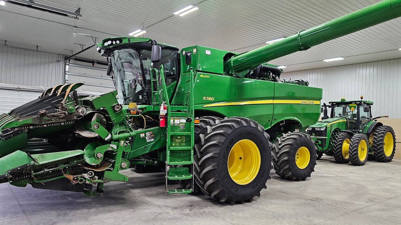 Combine Updates and Spraying Beans with Drones