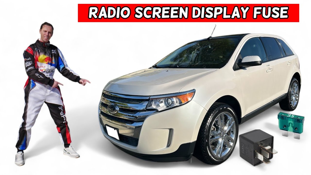 FORD EDGE  RADIO SCREEN DISPLAY FUSE  2010 2011 2012 2013 2014