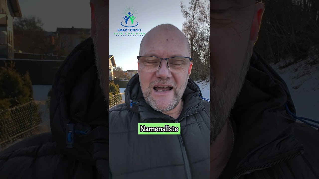 Namensliste im Network Marketing - warum Du damit scheiterst #networkcoaching #networktipps