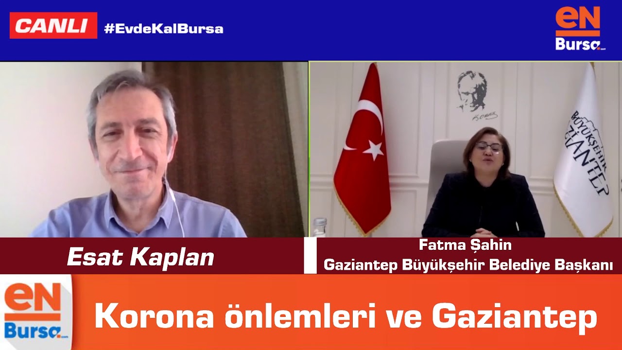 Gaziantep B&uuml;y&uuml;kşehir Belediye Başkanı Fatma Şahin enbursa.com'da
