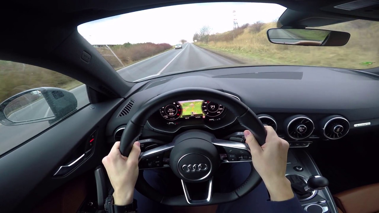 Audi TT 2.0 TFSI quattro (169 kW) 2015 - POV driving (city, highway, district road)