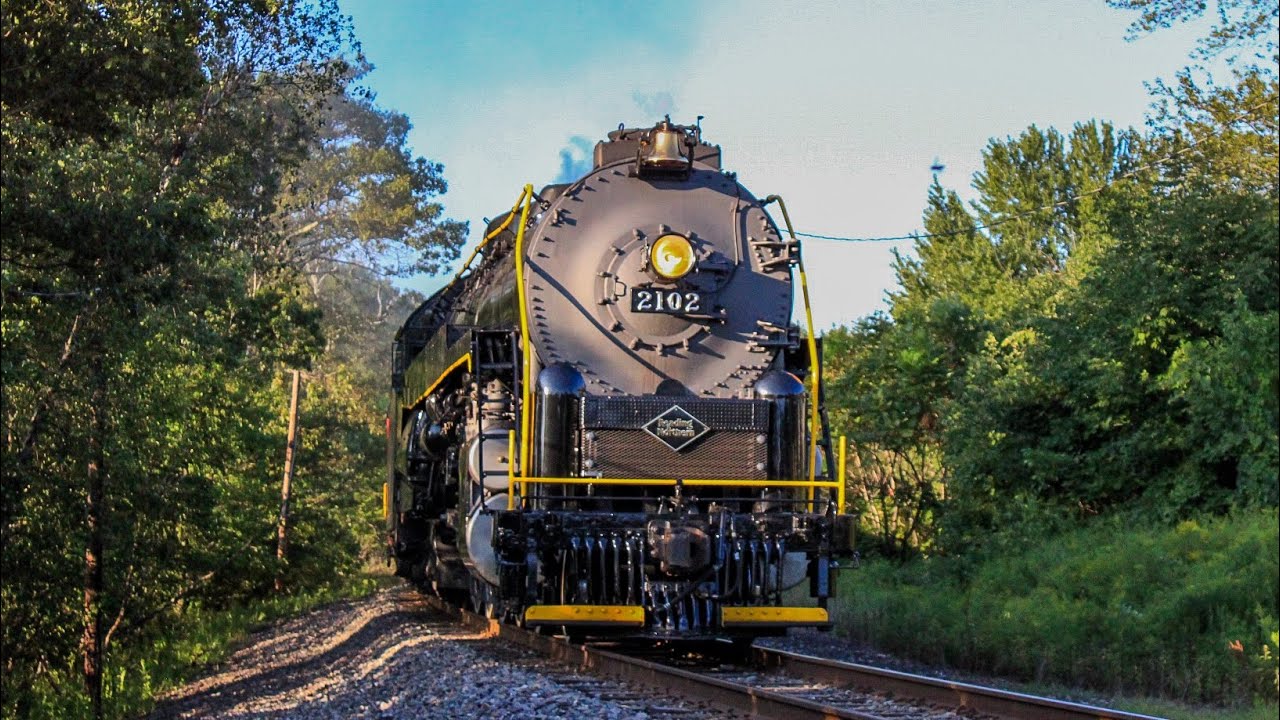 Reading & Northern 2102: Steam In The Pocono Mountains (HD)