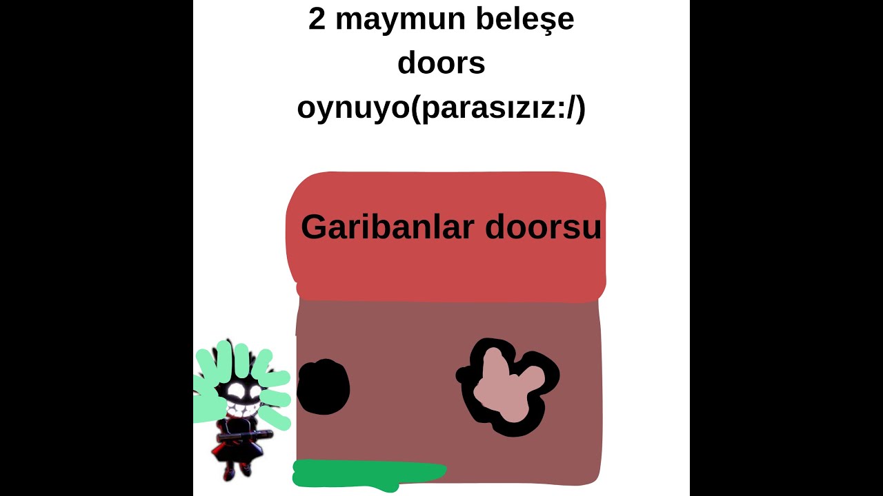 2 meymun çakma doors oynuyo (paraları gerçeğe yetmedi:/)