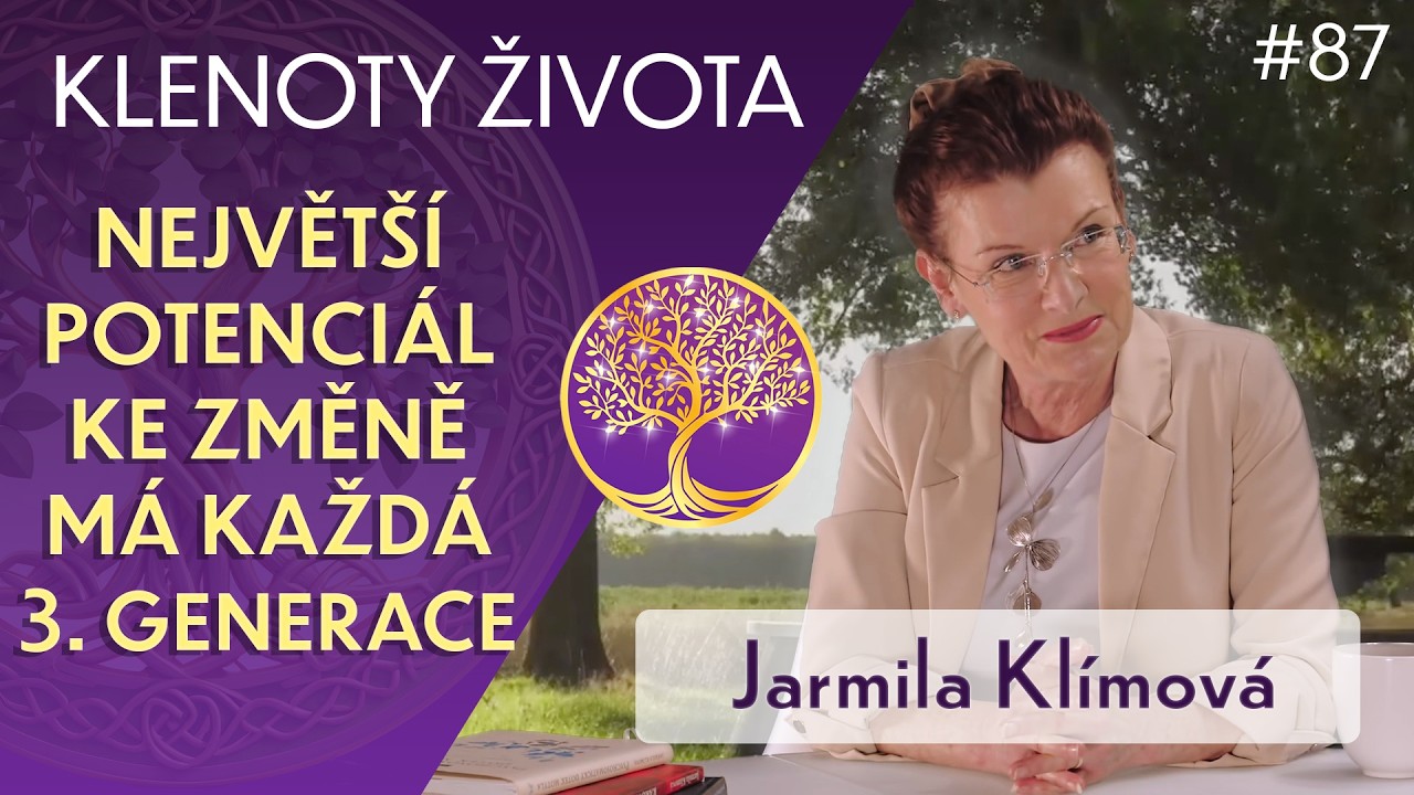 Jarmila Klímová: Jak si tvořit zdraví? | Spirituální přístup v psychosomatice | Klenoty života