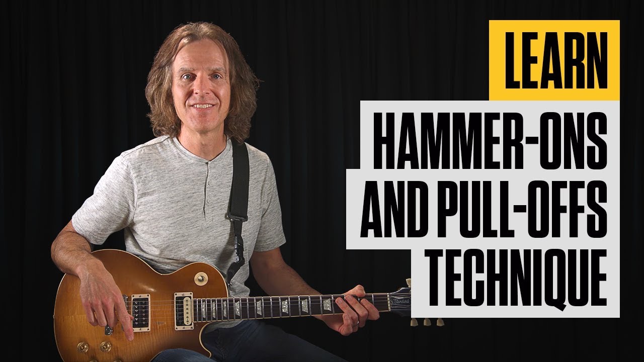 Easy Hammer-on and Pull-off Electric Guitar Lesson | Guitar Tricks