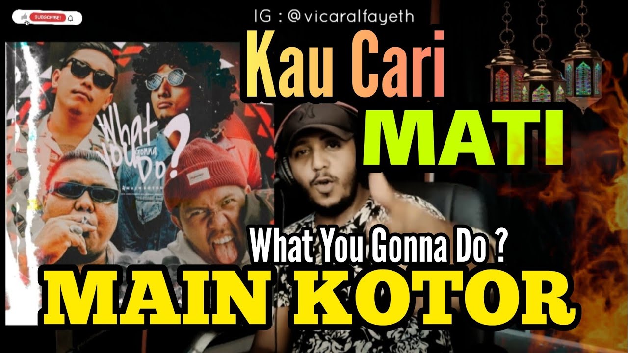 [ REACTION AJIB ✓ ] What You Gonna Do ? - #MainKotor || Jendral Petruk