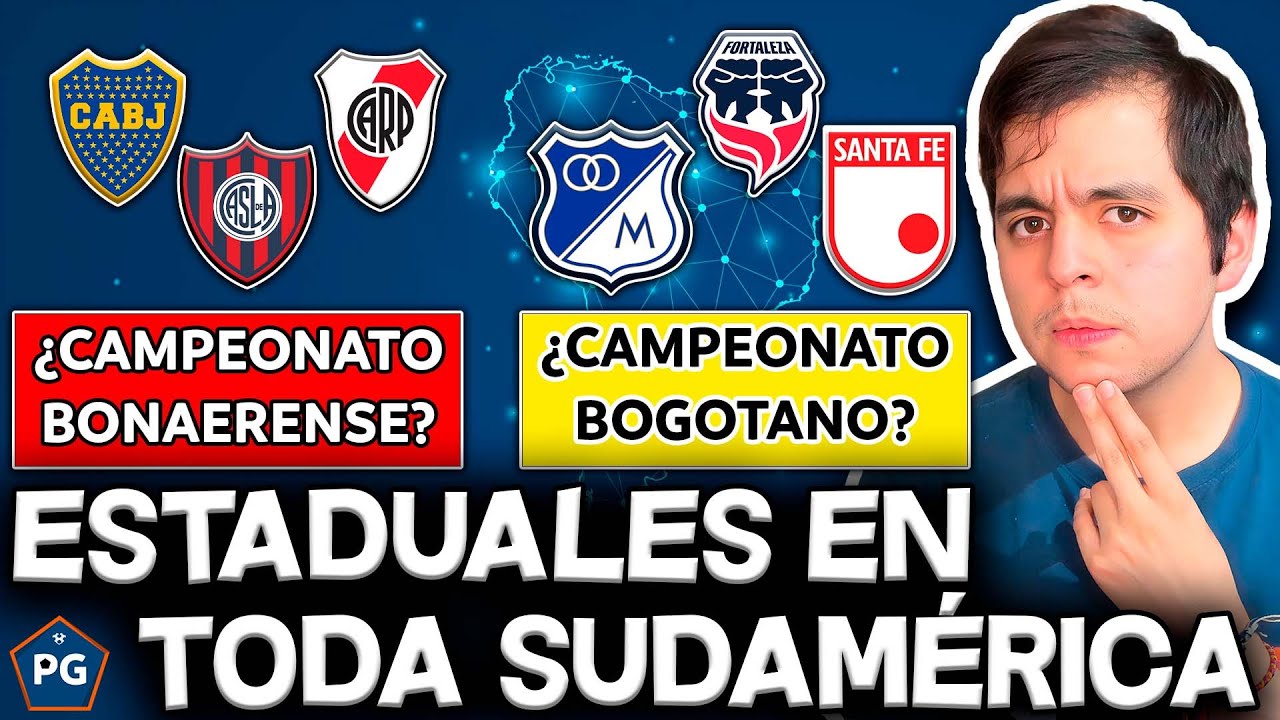 ¿Y SI TODOS JUGARAMOS ESTADUALES? ⚽ ¿CAMPEONATO PORTEÑO? 🤔¿CÓMO SERÍAN los ESTADUALES de CONMEBOL?🤔