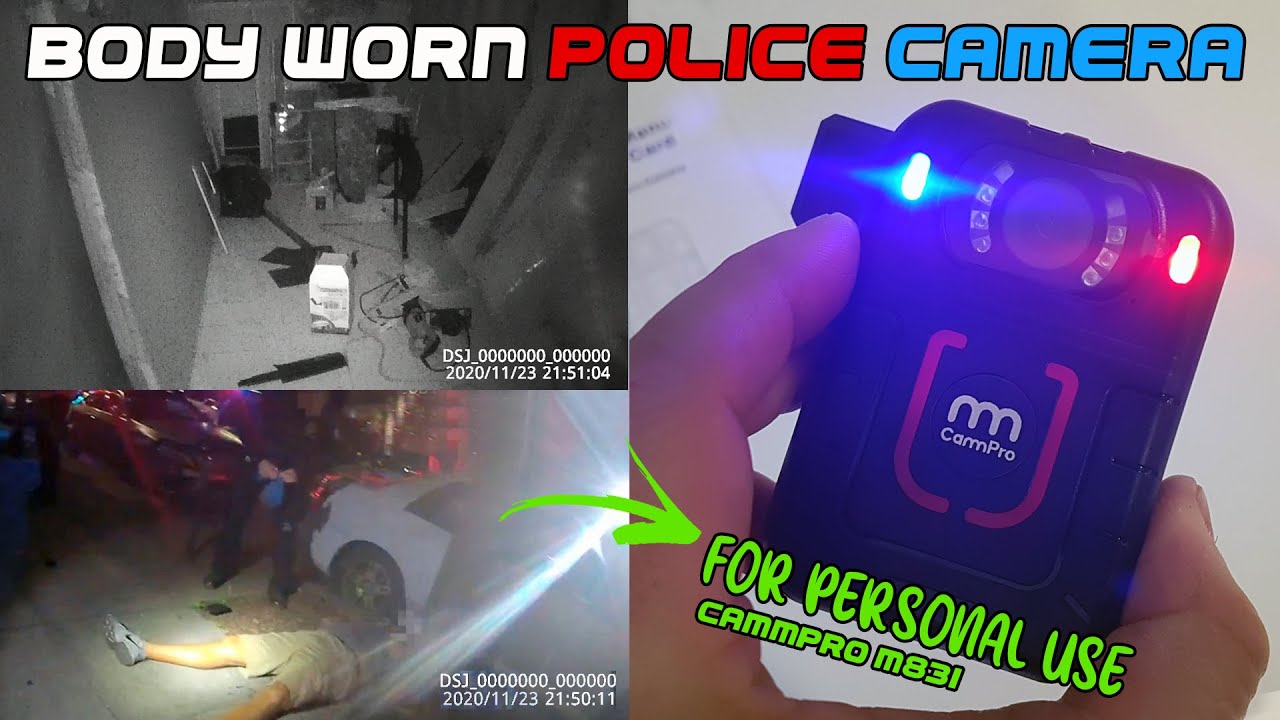 How Good Is Police Body Camera? Footage & Review of CammPro M831 Body Police Camera