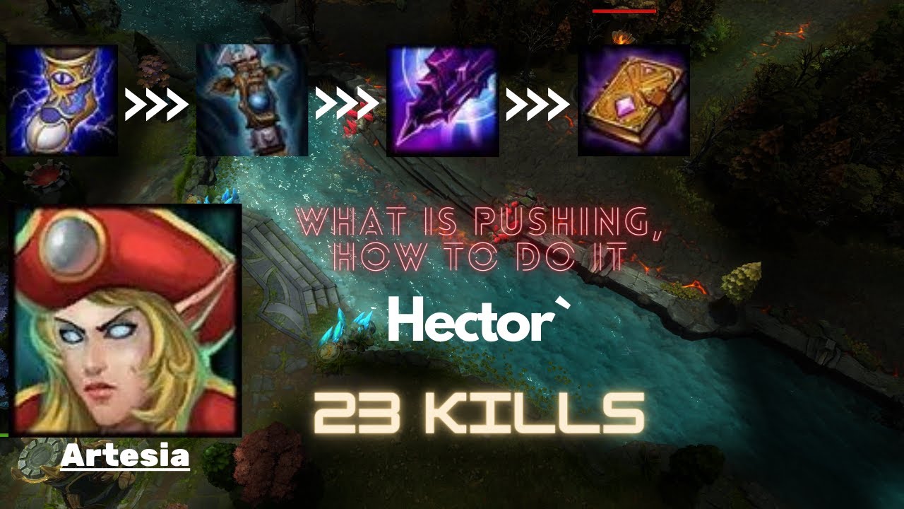 HoN ║ Mid Wars ║ Artesia ║ Hector` ║ Heroes of Newerth