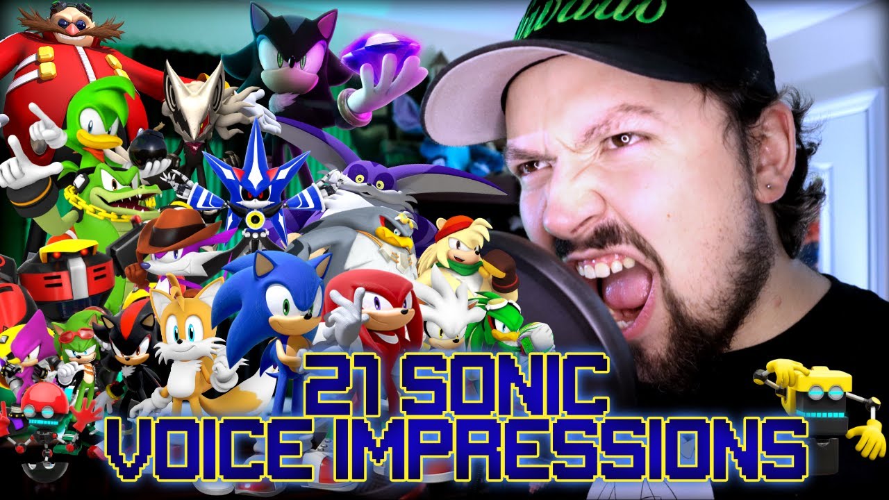 21 Voice Impressions of Sonic Characters!