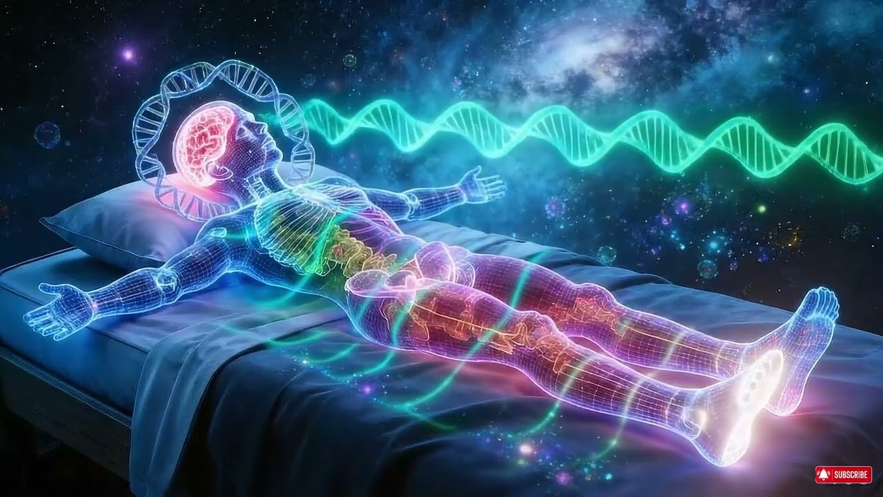 396Hz + 741Hz + 852Hz | Deepest Healing Sleep: Boost Confidence, Speak Your Truth & Throat Chakra